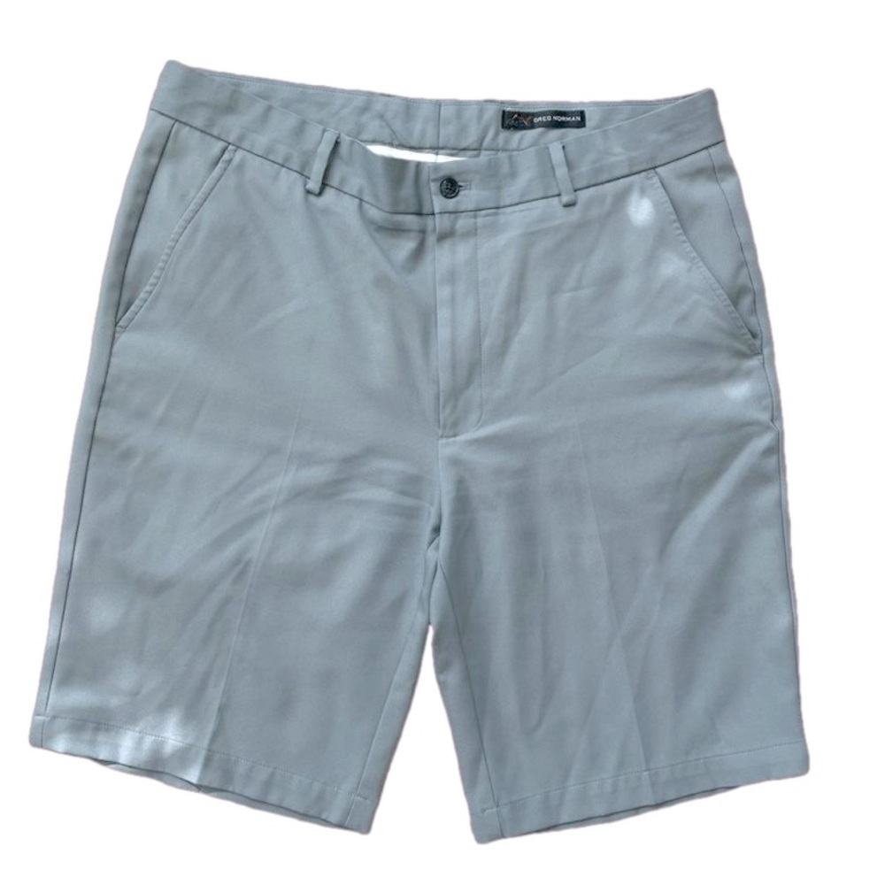 Greg Norman Men’s 9.5 Golf Short - Gray - Size 34
